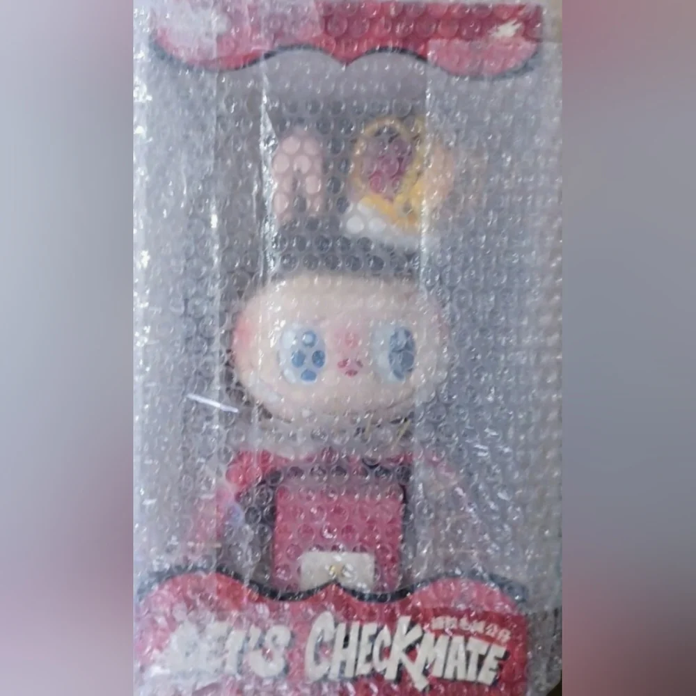 🔥B1G1🔥POP MART AUTHENTIC LABUBU LET’S CHECKMATE KING SERIES VINYL PLUSH DOLL